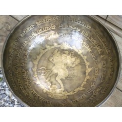Bol chantant Tibétain 7 métaux 1700grs Shiva Nataraja