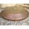 Gong Antique Indien 3 métaux 56cm 3090grs