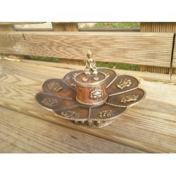 PORTE BRULE ENCENS LOTUS BOUGEOIR