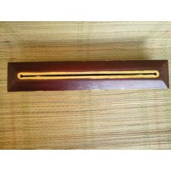 Porte Brule encens tibétain en bois 30cm