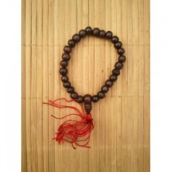 Mala bracelet bois de santal rouge ou rosewood 7mm