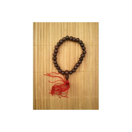 Mala bracelet bois de santal rouge ou rosewood 7mm