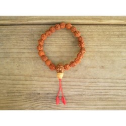 Mala bracelet en Rudraksha...