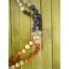 MALA Tibetain 7 Chakras 5-6.5mm noeuds