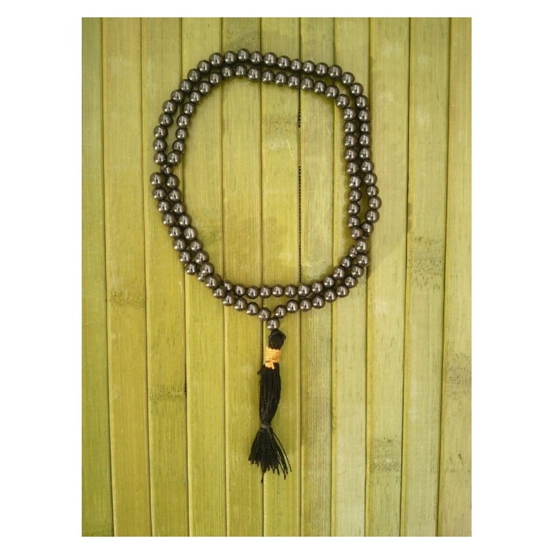 Mala Tibétain en Hematite 5-6mm