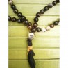 Mala tibétain en Agate foncée 6mm