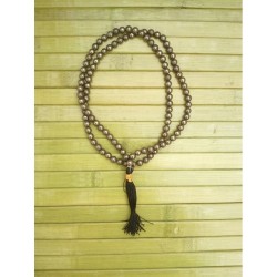 Mala Tibétain en Pyrite 6mm