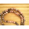 Mala Tibétain en Rhodonite 6mm