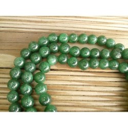 Mala Tibétain en Aventurine foncée 8mm