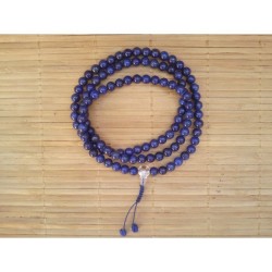 MALA TIBETAIN EN LAPIS LAZULI 8mm