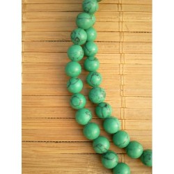 MALA TIBETAIN TURQUOISE 8MM