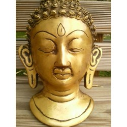 Tête de Bouddha murale 21.5cm