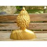 Buste de Bouddha 19cm en laiton