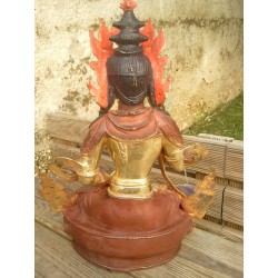 Statue Bouddha Vajrasattva 32cm Or