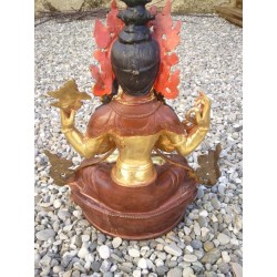 Statue de Bouddha  Chenrezig 32.5cm