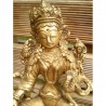 Statue de Bouddha  Tara Verte 14.5cm