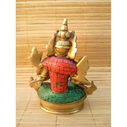 Statue de Bouddha  Tara Verte 13,5cm