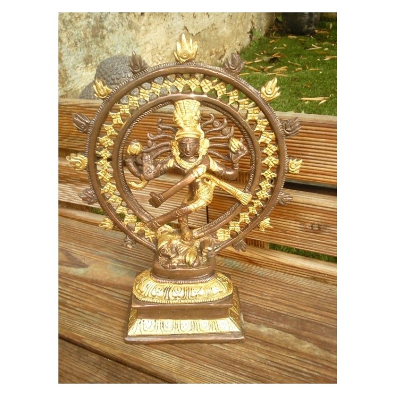 Statue de Shiva nataraja 21cm