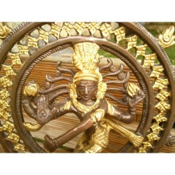 Statue de Shiva nataraja 21cm