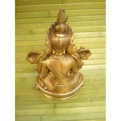 Statue de Bouddha  Tara Blanche 21cm