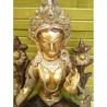 Statue de Bouddha  Tara Verte 20.5cm