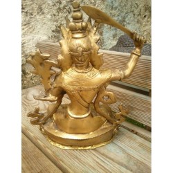 Statue de Bouddha Manjushri ( Manjushree ) 22cm