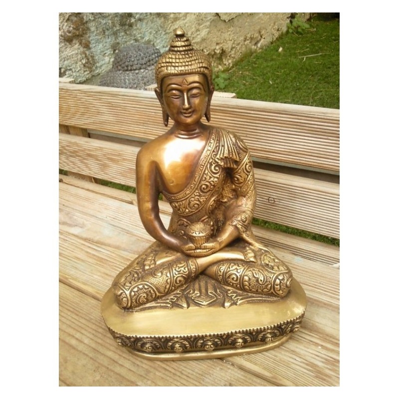 Statue de Bouddha  Amitabha 22cm