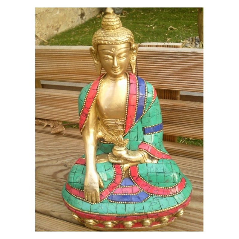 Statue de Bouddha Shakyamuni 20cm ( ou Sakyamuni )