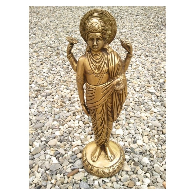 Statue de Dhanvantari Dieu médecine Ayurvédique