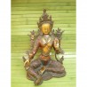 Statue de Bouddha  Tara Verte 25cm