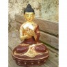 Statue de Bouddha  Vairochana Or 21cm