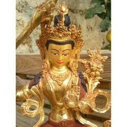 Statue de Bouddha Manjushri ( Manjushree ) 21cm