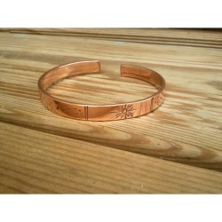 Bracelet en cuivre motif...