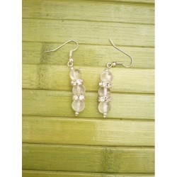 Boucles d'oreilles perles...