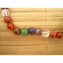 Collier de perles 7 chakra