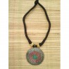 Collier Tibétain Rond en Turquoise