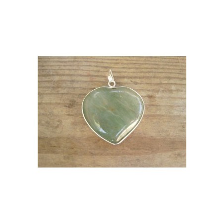 Pendentif  Coeur en Aventurine