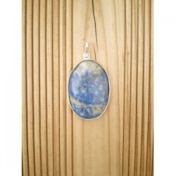 Pendentif ovale Lapis Lazuli