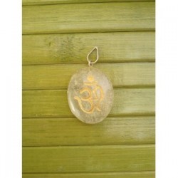 Pendentif Aum en Cristal de...