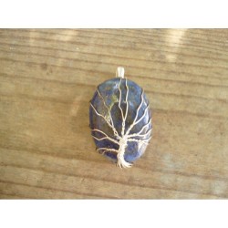 Pendentif indien Arbre en Lapis Lazuli