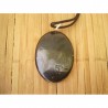 Pendentif Triskel en Obsidienne noire