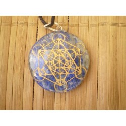 Pendentif Metatron en Lapis...