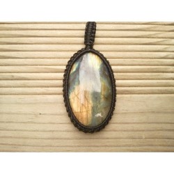 Pendentif en Labradorite...