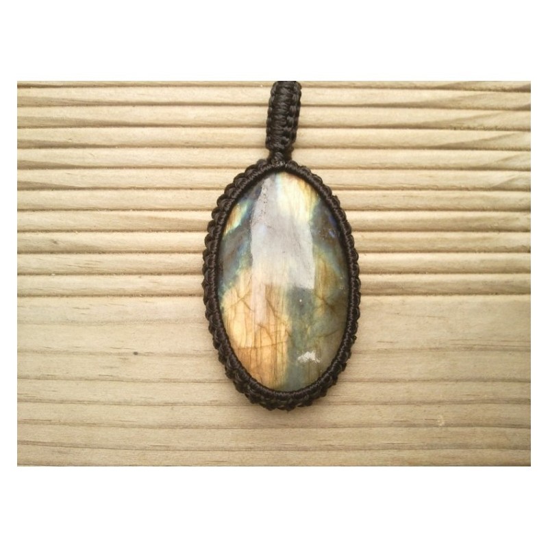 Pendentif en Labradorite super qualité