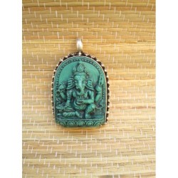 Pendentif Amulette Tibétain Ganesh