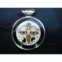 Pendentif Tibétain Yeux de...