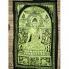Batik Bouddha Shakyamuni 110x70cm vert