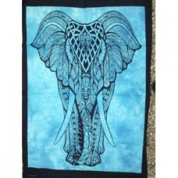 Tenture Batik  Eléphant...