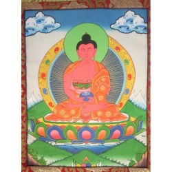 Thangka Bouddha Amitabha...