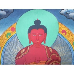 Thangka Bouddha Amitabha 80x49cm